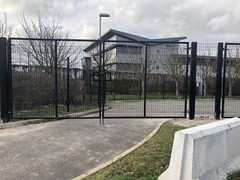 Fencing at a well known Local Business